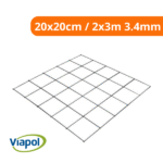 Malha Pop Leve 20x20cm / 2x3m 3.4mm - Gerdau - Imagem 2