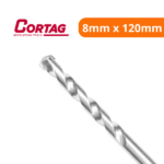 Broca Com Ponta De Metal Duro Para  Concreto 8,0mm x 120mm - Cortag - Imagem 2