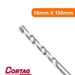 Broca Com Ponta De Metal Duro Para Concreto 10,0 Mm X 150 Mm - Cortag - Imagem 2