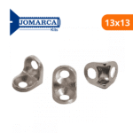 Cantoneira Móveis Aliviada 13X13 Niquelado - Jomarca - Imagem 2