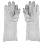 Luva Raspa Soldador Cinza Forrada 20cm - Wurth