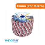Corda PP Trancada Tropical 10mm Multicor Carretel (Por Metro) - Riomar Cordas - Imagem 2