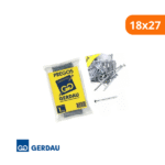 Prego Com Cabeça 18x27 Gerdau Pacote Com 1 Kg - Gerdau - Imagem 2