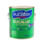 Esmalte Sintético Eucalux Seca Rápido Premium Branco Puro Brilhante 3,6L - Eucatex