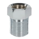 Bucha De Latão Redução 3/4X1/2 Longa Cromada - Metais Rei