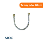 Engate Inox Trançado 40cm - Stoc - Imagem 2
