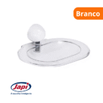 Saboneteira Kit Samba Branco - Japi - Imagem 2