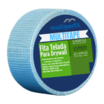 Fita Telada Em Fibra De Vidro 90m X 50mm Azul Multitape - Multiperfil