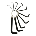 Chave Allen JG 1,5 A 6mm Com 6 peças - Brasfort