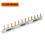 Barramento Mono Para12 Disjuntores DIN 80A - Steck - Imagem 2