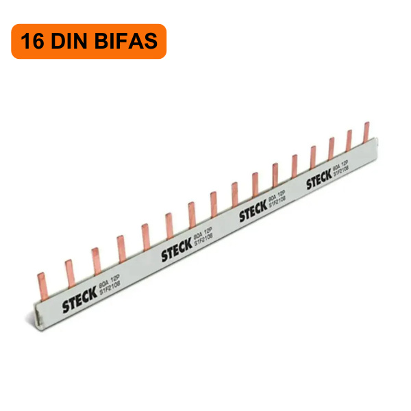 15300682429-barramento-bifasico-para-16-disjuntores-din-steck-jundiai.png Barramento Bifásico Para 16 Disjuntores DIN - Steck - Imagem 2