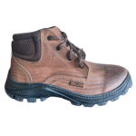 Bota de Segurança Couro Vaqueta Cor Tabaco Nº37 - Dellani