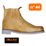 Bota Couro Látego Vaqueta Elástico Coberto Nº44 - Dellani - Imagem 2