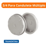 Tampão 3/4 Para Condulete Múltiplo - Tramontina - Imagem 2