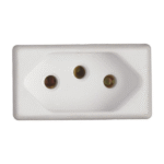 Tomada 2p+T 10a/250v Branco -Tramontina