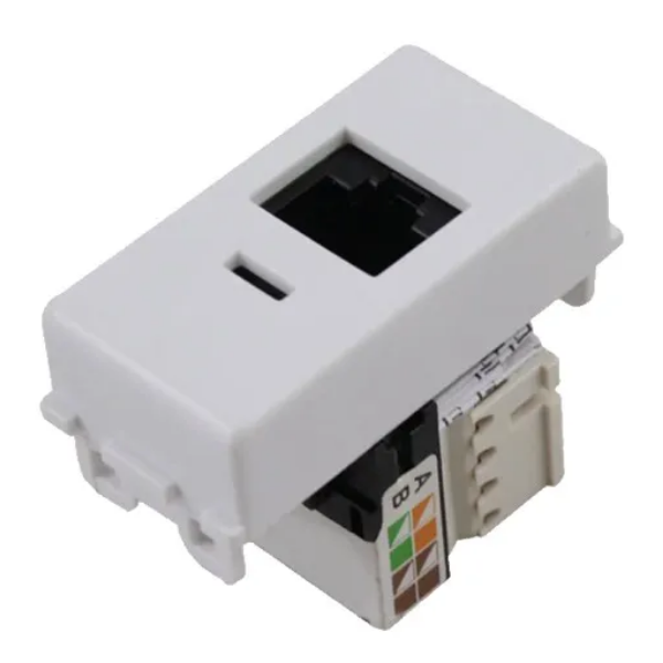 15352917588-tomada-rj-45-cat-6-branca-tramontina-jundiai-2.png Tomada Rj 45 (Cat 6) Branca - Tramontina - Imagem 1