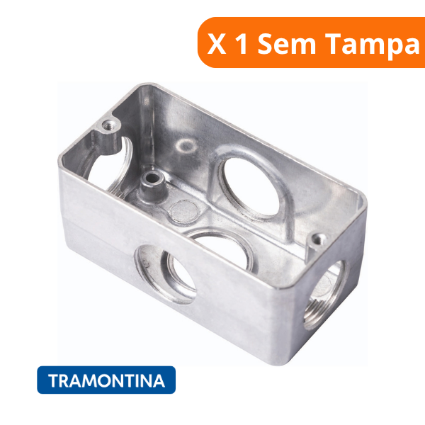 15353529666-condulete-multiplo-x-1-sem-tampa-tramontina-campo-limpo.png Condulete Múltiplo X 1 Sem Tampa - Tramontina - Imagem 2