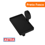 Papeleira Com Suporte Com Adesivo Preto Fosco - Astra - Imagem 2