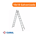 Escada Extensiva 10x18 Galvanizada - Canal - Imagem 2