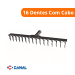 Ancinho 16 Dentes Com Cabo - Canal - Imagem 2