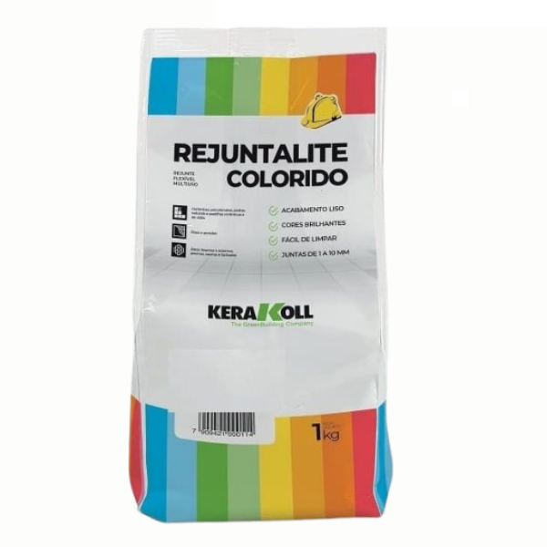 Rejunte Rejuntalite Colorido Palha 1kg - Kerakoll