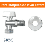 Torneira Cotoco Para Máquina de lavar Esfera - Stoc - Imagem 2