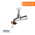 Torneira Tanque/Jardim Parede Curta DN15 1/2