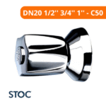 Acabamento Para Registro DN20 1/2'' 3/4'' 1'' Padrão de Estria C50 - Stoc - Imagem 2