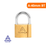 Cadeado De Latão Com Chave A-40mm BT - Aliança - Imagem 2