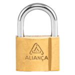 Cadeado De Latão Com Chave A-20mm BT - Aliança