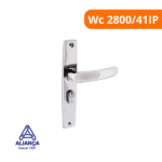 Fechadura Inox Premium / Wc 2800/41IP - Aliança - Imagem 2