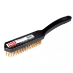 Escova De Aço 4 Fileiras Pvc Com cabo 280x33mm - Max 4