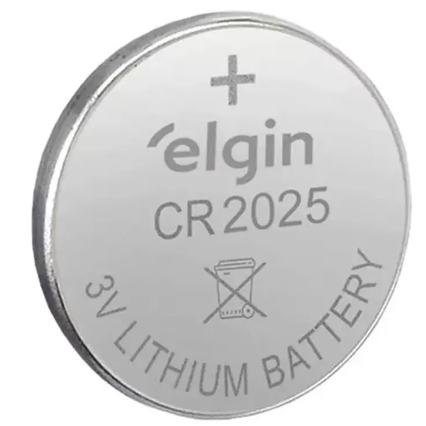 15355579613-pilha-bateria-botao-3v-litio-cr-2025-1-unidade-elgin-jundiai.png Pilha Bateria Botão 3V Lítio CR 2025 (1 Unidade) - Elgin - Imagem 1