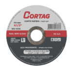 Disco De Corte Inox 115mm x 1,6mm x 22,22mm - Cortag