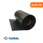 Lona Plástica Preta 4x35 FR - Canal - Imagem 2