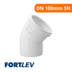 Joelho 45° Esgoto SN DN 100mm - Fortlev - Imagem 3