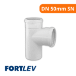 Tê de Esgoto DN 50mm - Fortlev - Imagem 2