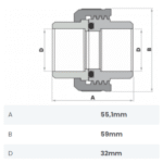 União Soldável 32mm - Fortlev - Imagem 3