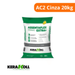 Argamassa AssentaFlex Extra Mais + AC2 Cinza 20kg - Kerakoll - Imagem 2