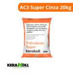 Argamassa Polivalente Super AC3 Cinza 20kg - Kerakoll - Imagem 2