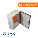 Quadro De Comando Elétrico 80 x 60 x 20cm Lukbox - Lukma - Imagem 2