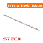 Barramento DIN 57 Polos Bipolar 1Metro - Steck - Imagem 2