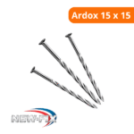 Prego Com Cabeça Espiral Ardox 15 x 15 Pacote - Newfix - Imagem 2