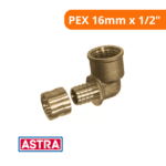 Cotovelo Rosca Fêmea (Terminal) PEX 16mm x 1/2