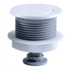 Botão de Acionamento Superior Simples Branco Para Louças Entre 41 e 45mm - Astra