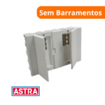 Quadro De Distribuição Para Disjuntores 12Nema ou 16Din Sem Barramentos - Astra - Imagem 2