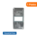 Tampa 1 - 1 Posto Horizontal Liz / Lux Sem Pintura - Tramontina - Imagem 2
