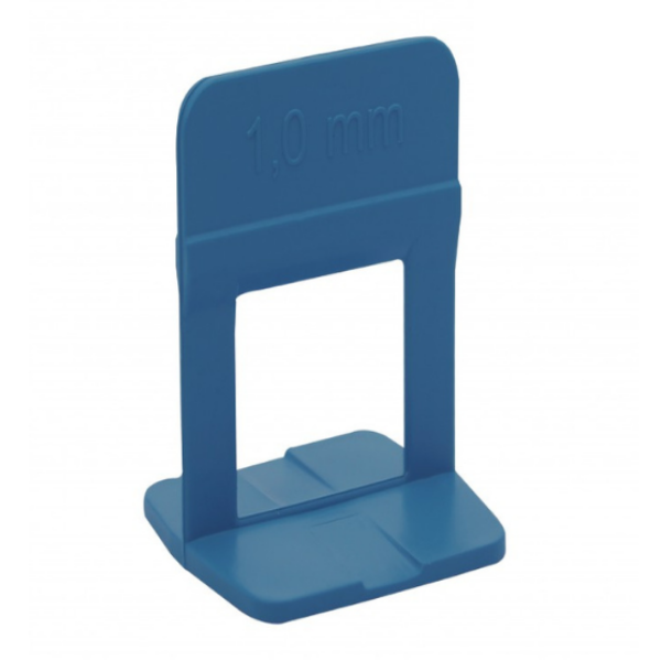 Espaçador Nivelador Slim 1,0mm Azul (Pacote Com 100 unidades) - Cortag - Imagem 2