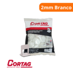 Espaçador Nivelador 2,0mm Branco (Pacote Com 50 Unidades) - Cortag - Imagem 2