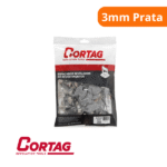 Espaçador Nivelador 3,0mm Cinza Eco (Pacote Com 50 Unidades) - Cortag - Imagem 2
